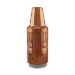 MILLER Bernard® Centerfire Nozzle, Large, Taper, 3/8" Bore, Flush, Copper