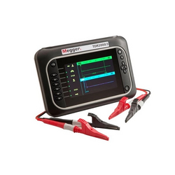 Megger 1007-065 TDR2000/3P UK Advanced Dual Channel Time Domain Reflectometer, with Dual Fused Test Leads Replacing The Mini-Clip Leads