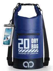 Lamicall Dry Bag Waterproof Backpack - [Zippered Pocket]-20L from SKANDA INTERNATIONAL FZ LLE