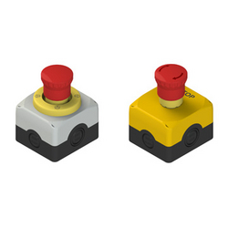 Pizzatto Housings with emergency pushbuttons from ADEX INTL