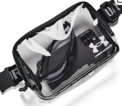 Under Armour Unisex-Adult Loudon Clear Crossbody Waist Bag, (960) Clear/Black/White, One Size Fits Most from SKANDA INTERNATIONAL FZ LLE