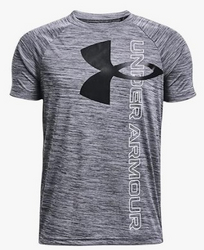 Under Armour Boys' Tech Split Logo Hybrid Short-Sleeve T-Shirt from SKANDA INTERNATIONAL FZ LLE