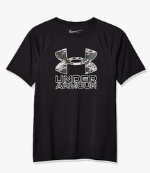 Under Armour Boys' Tech Hybrid Printed Fill Short-Sleeve T-Shirt from SKANDA INTERNATIONAL FZ LLE