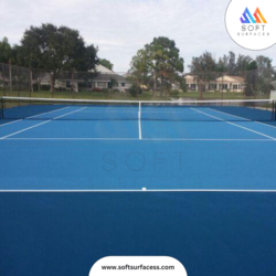 Acrylic Sports Court Surfacing – 3/6/8 Layers for Tennis, Basketball & Multipurpose Courts
