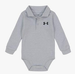 Under Armour baby-boys Logo Polo Bodysuit