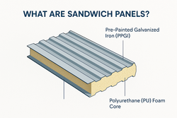 Cold room panel PPGI