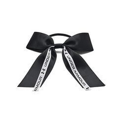 Under Armour Women's Team Bow Hair Tie, (001) Black/White/Black, One Size Fits Most from SKANDA INTERNATIONAL FZ LLE