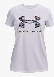Under Armour Girls' Tech Big Logo Short Sleeve T-Shirt
