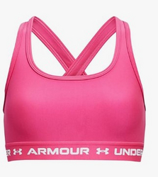 Under Armour Girls' Crossback Mid Sports Bra