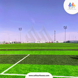 60 Mm Soccer Pitch Artificial Grass