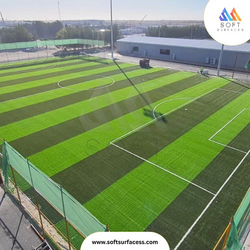 50 Mm Soccer Pitch Artificial Grass