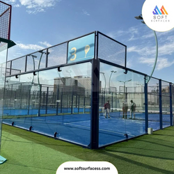 Premium Orange Padel Courts