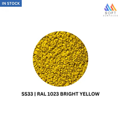 Bright Yellow EPDM Granules