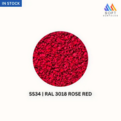 Rose Red EPDM Granules
