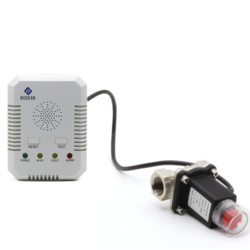 Bosean BH-H3 Gas Alarm with shut-off valve from ADEX INTL
