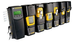 BW Honeywell DOCK2-2-1C1D1P-00-G MicroDock II Automatic Test and Calibration Station with 1 fresh air and 1 gas inlet(s), 1 GasAlert Extreme module(s) (not compatible with ClO2 or O3), 1 GasAlertMicroClip XT module&