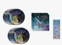 Star Wars Galaxy Birthday Party Supplies Bundle Pack