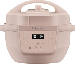 Instant Pot 4QT RIO Mini 7-in-1 Multi-Cooker, Pressure Cooker, Slow cook, Sauté, Steam, Rice Maker, Yogurt, & Warmer, Rosewater, 4 Quarts from SKANDA INTERNATIONAL FZ LLE