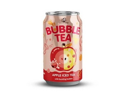 RTD Popping Boba Fruit Tea - Apple Bubble Tea