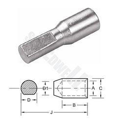 Speedwell HEAVY DUTY CABLE LUGS - WIRE PIN TYPE from ADEX INTL