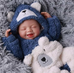 BABESIDE Reborn Baby Dolls Boy 20 Inch - Lifelike Smiling Realistic Baby Doll Boy with Soft Cloth Body, Poseable Limbs, Real Baby Doll with Accessories for Kids, Collectors & Gifts from SKANDA INTERNATIONAL FZ LLE