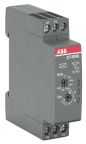 ABB CT-C Series DIN Rail, Snap-On Timer Relay, 24 ? 240V ac, 1-Contact, 0.05 s - 100h, 1-Function, SPDT