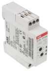 ABB 1SVR Series DIN Rail Mount Timer Relay, 24 ? 240 V ac, 24 ? 48V dc, 1-Contact, 0.05 s ? 100h,