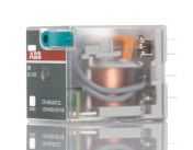 ABB CR-M Series Interface Relay, DIN Rail Mount, 24V dc Coil, 3CO (SPDT), 10A Load