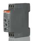 ABB CT-C Series DIN Rail, Snap-On Timer Relay, 110 ? 130V ac, 1-Contact, 0.1 - 10s, 1-Function, SPDT