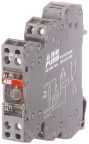 ABB R600 Series Interface Relay, DIN Rail Mount, 110V ac/dc Coil, DPDT, 6A Load
