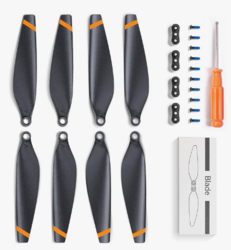 Ruko F11PRO 2 Drone Propellers (4Packs) - Replacement Blades, Spare Drone Accessories, Grey,