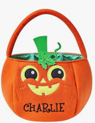 Let's Make Memories Personalized Halloween Trick or Treat Bags 