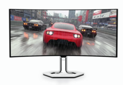 Lenovo Legion Pro 34WD-10 Curved Gaming Monitor – 34" WQHD OLED – 240Hz – AMD FreeSync™ PremiumPro – HDR TB400 – 0.03ms MPRT – KVM, USB-C, HDMI 2.1, DP 1.4 – Ergonomic Tilt Stand – Raven Black from SKANDA INTERNATIONAL FZ LLE