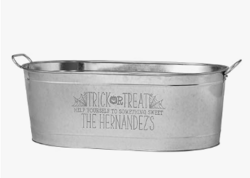 Let's Make Memories Personalized Beverage Tub