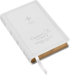 Let's Make Memories Personalized Confirmed in Christ Catholic Bible - Religious Keepsake - First Confirmation - Sacrament - for Kids from SKANDA INTERNATIONAL FZ LLE
