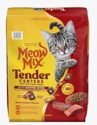 Meow Mix Tender Centers Dry Cat Food with Basted Bites, Beef & Salmon Flavors, 14.2-lb Bag from SKANDA INTERNATIONAL FZ LLE