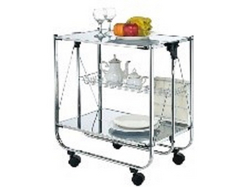Two Tier Foldable Trolley with Iron Board from SHYH GENG ENTERPRISE CO., LTD.
