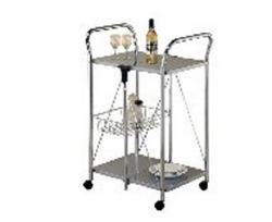 Handle Frame Two Tier Foldable Trolley from SHYH GENG ENTERPRISE CO., LTD.