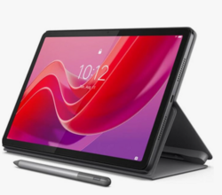 Lenovo Tab M11, 11” Display, MediaTek Helio G88 Octa-Core, 4GB RAM, 128GB SSD, 1920x1200 px, Ambient Light-Sensor, 10 Hour Battery, Comes w/Folio Case, Luna Grey from SKANDA INTERNATIONAL FZ LLE