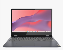 Lenovo IdeaPad Flex 3i Chromebook Laptop, Intel® UHD Graphics, 15.6” FHD Display, Intel Pentium N6000, 8GB RAM, 128GB SSD, 1920x1080 px, Touchscreen, Chrome OS, Abyss Blue from SKANDA INTERNATIONAL FZ LLE