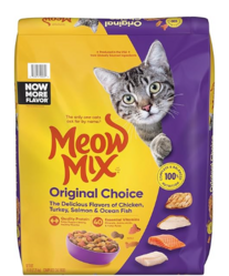 Meow Mix Original Choice Dry Cat Food, 16 Pound Bag