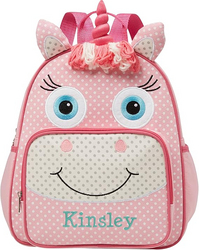 Let's Make Memories Kids Personalized Toddler Backpack for School - Custom Preschool Backpack - Back to School - Bookbag - Little Critter - Unicorn from SKANDA INTERNATIONAL FZ LLE