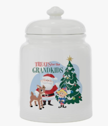 Let's Make Memories Personalized Rudolph Family Treats Cookie Jar-For Her- Kitchen Christmas Decor from SKANDA INTERNATIONAL FZ LLE