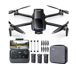 Ruko U11MINI 4K, Drones with Camera for Adults 4K Video 8K Photo, Under 249g, 3-Axis Gimbal EIS, 20000ft FPV Transmission, AI Takeoff/Landing, Auto Return, GPS with Beeper, Beginner (96-Min Flight) from SKANDA INTERNATIONAL FZ LLE