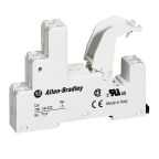 Allen Bradley 700-HN 8 Pin 300V DIN Rail, Panel Mount Relay Socket, for use with 700-HK Relay
