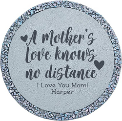 Let's Make Memories Personalized Mother's Love Knows No Distance Large Garden Stone - for Mom from SKANDA INTERNATIONAL FZ LLE