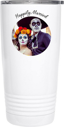 Let's Make Memories Personalized Picture Perfect Insulated 20 oz. Tumbler - Photo/Message - For Him from SKANDA INTERNATIONAL FZ LLE
