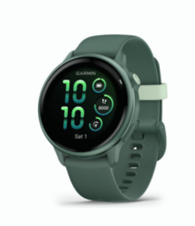 Garmin vívoactive® 6, Health and Fitness GPS Smartwatch, AMOLED Display, Up to 11 Days of Battery, Metallic Jasper Green with Jasper Green Band from SKANDA INTERNATIONAL FZ LLE