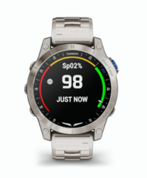 Garmin D2™ Mach 1, Touchscreen Aviator Smartwatch with GPS Moving Map, Aviation Weather, Health and Wellness Features and More, Oxford Brown Leather Band