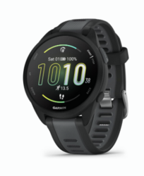 Garmin Forerunner 165, Running Smartwatch, Colorful AMOLED Display, Training Metrics and Recovery Insights, Black from SKANDA INTERNATIONAL FZ LLE